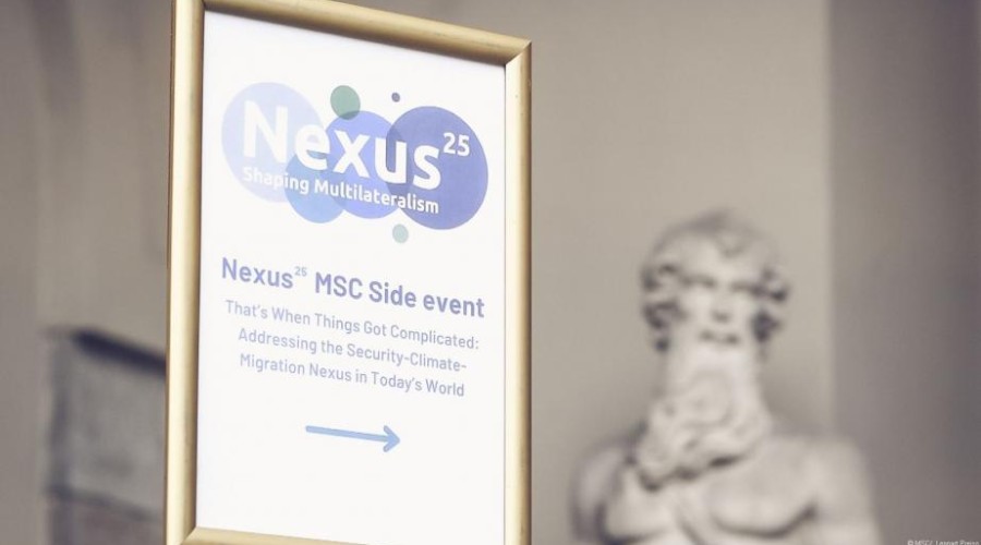 MSC Side Event: That's When Things Got Complicated: Addressing the Security-Climate-Migration Nexus