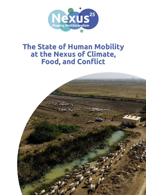 The State of Human Mobility at the Nexus of Climate, Food, and Conflict